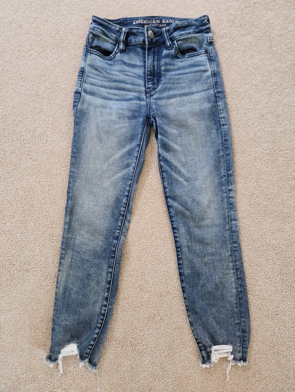American Eagle Women's High-rise Jegging Crop 0 Short